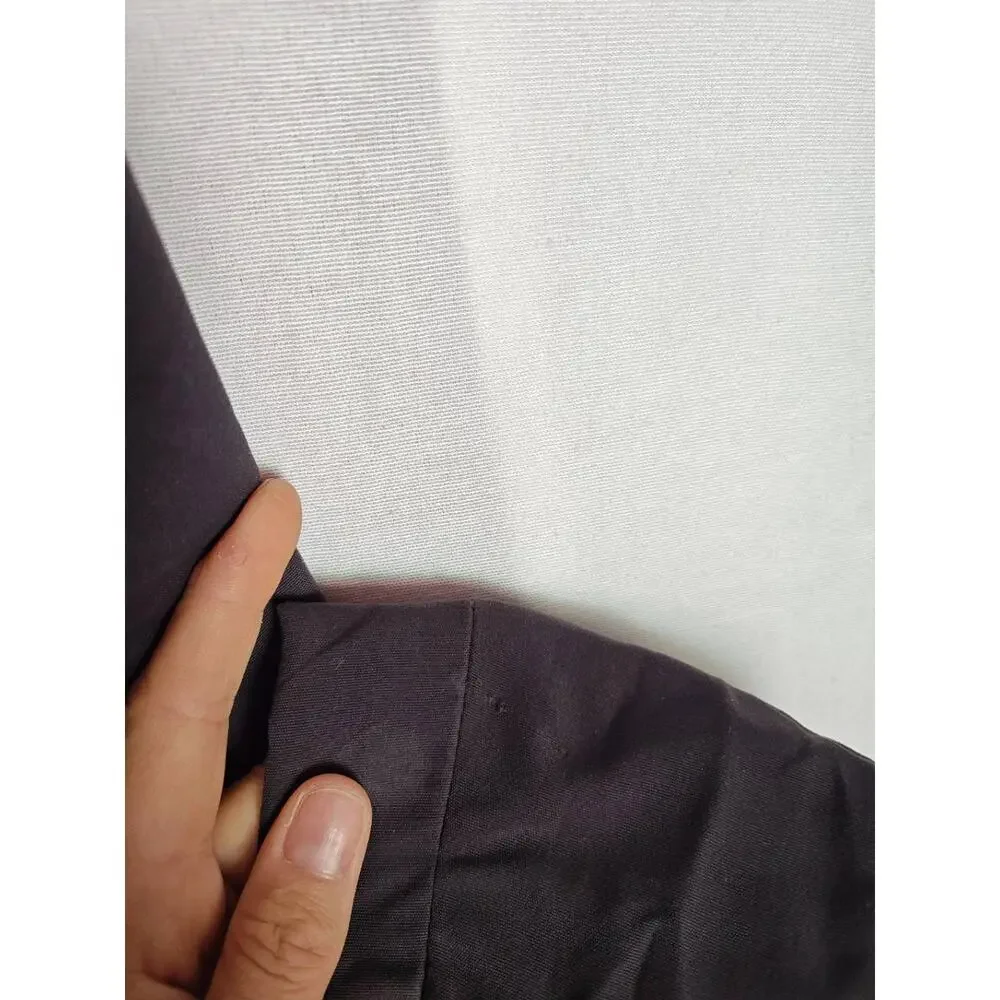 Rohan‎ Blazer Winter Fusion Charcoal Dark Gray Quilted Insulation 46 Two Button
